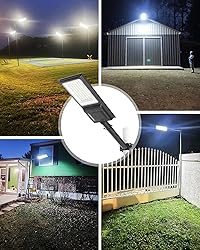 Engrepo Solar Street Lights Outdoor, 20000lm IP65