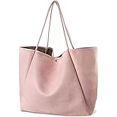 Oversize Pu Leather Tote Women Weekender Bag Shopper Handbag Travel Purse