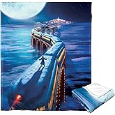 Northwest Polar Express Silk Touch Throw Blanket, 50" x 60", to The North Pole