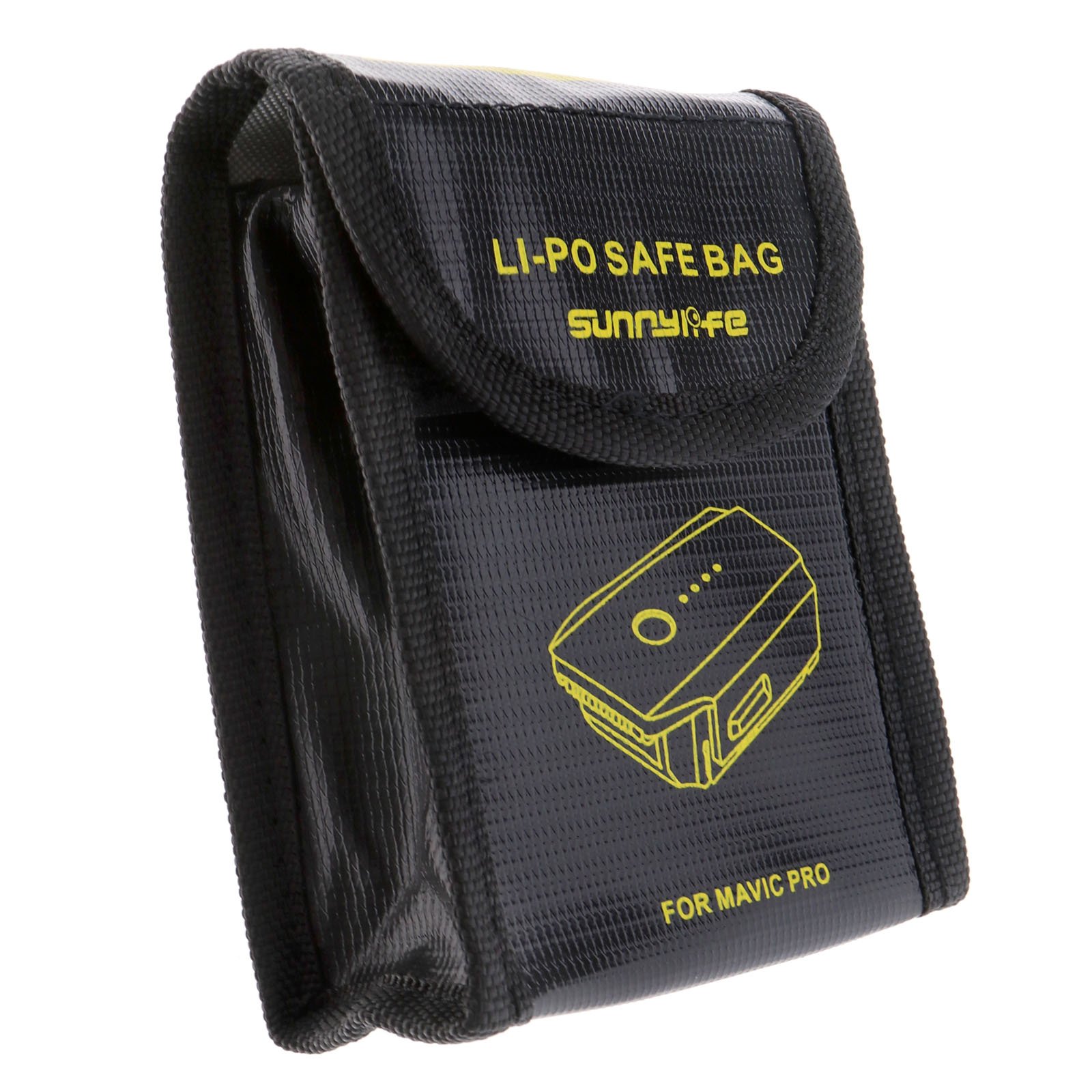 ENET Explosion-proof Fireproof Safe Bag Pouch Case Compatible with DJI Mavic Pro Lipo Battery