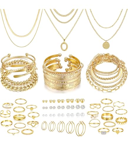 COS brass necklace and bracelet and ring matching  set ring size small / exsmall Rings - COS | COS US main image 3