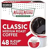 Krispy Kreme Doughnuts Classic, Keurig Single Serve K-Cup Pods, Medium Roast Coffee 48 Count