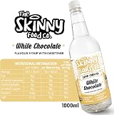 The Skinny Food Co White Chocolate Coffee Syrup Sugar Free 1L Vegan view 6
