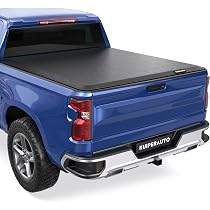 thumbnail image 2 of Polemotor Roll-Up Tonneau Cover For Chevy Silverado / GMC Sierra 1988-2007 – 8ft Bed – Black Vinyl Soft Cover 2 of 4