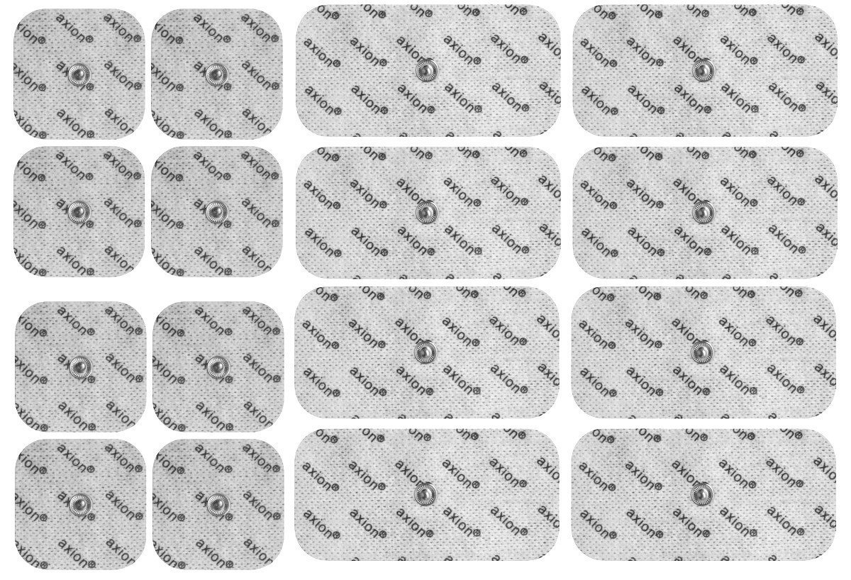 Electrodos para Beurer Hydas y Vitalcontrol SEM  xmm  xmm Almohadillas