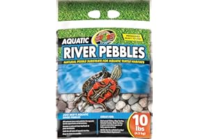 Zoo Med Aquatic River Pebbles for Turtle 10 lbs.