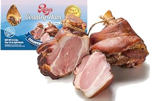 Rays Country Ham Hocks (2.5 lb / 4 × 10 oz Split Hocks) – The Real Thing, Blue Ridge Mountain Dry-Cured – Rich Ham Flavor, Perfect for Country & Gourmet Cooking