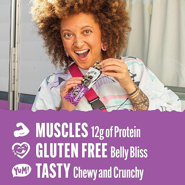 LENNY & LARRY’S COOKIE-FIED PROTEIN BAR – COOKIES & CREME VEGAN PROTEIN BARS 9X45G – HEALTHY SNACKS WITH 12G PLANT PROTEIN & 5G FIBER – GLUTEN FREE POWER BAR, KETO FRIENDLY, NON-GMO & VEGAN