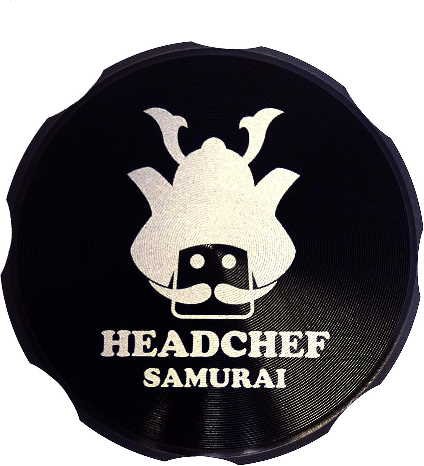 Headchef Samurai Metal Herb Grinder with Sifter Scraper - 4 Piece Grinder, 55mm (Black) - Image 4