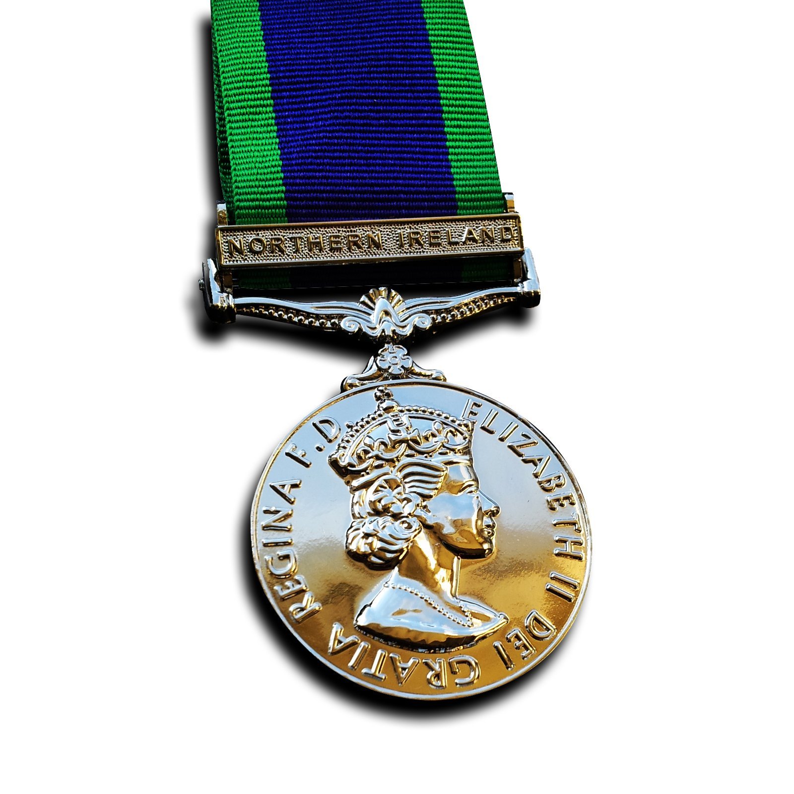 Goldbrothers13 Military & General Service Medal - Northern Ireland 1962 Campaign Repro