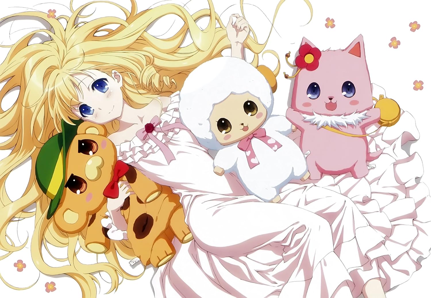 Athah Designs Anime Amagi Brilliant Park Latifa Fleuranza Moffle Tiramy Macaron 13 19 Inches Wall Poster Matte Finish Amazon In