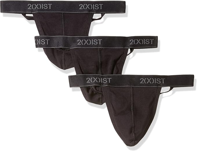 Men S Essential Cotton 3 Pack Y Back Thong At Amazon Men S