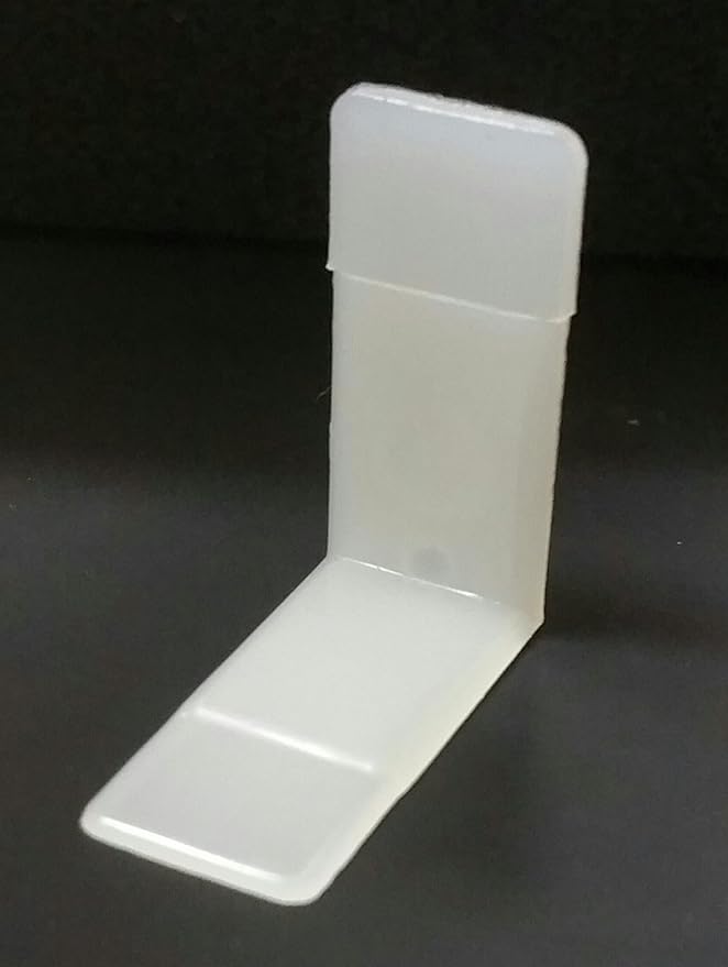 Set of 100 Polyethylene Drawer Corner Saddle (11/8 x 1/2
