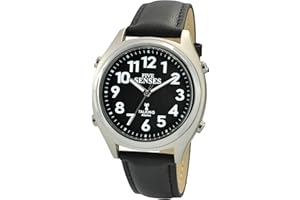 FIVE SENSES Atomic Talking Watch Seniors Men Women Loud Talking Sound Alarm for Visually Impaired