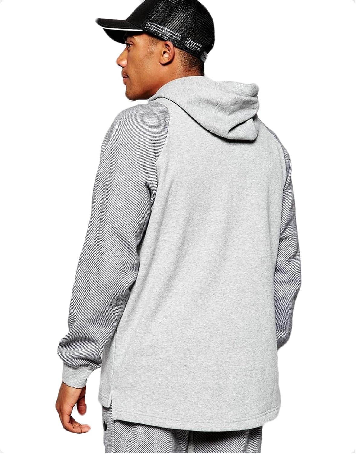 adidas originals sport luxe twill fleece hoodie
