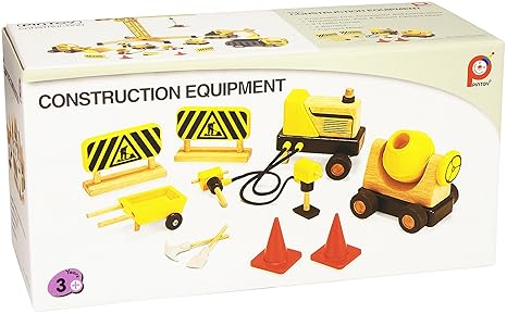 Aurich Pintoy Baustellenzubehör, Holz, 9-teilig