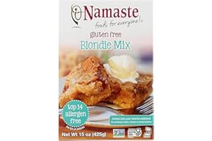 Namaste Blondie Mix, Vegan Friendly, Kosher, Gluten Free & Non-GMO, 15 Ounce (Pack of 6)