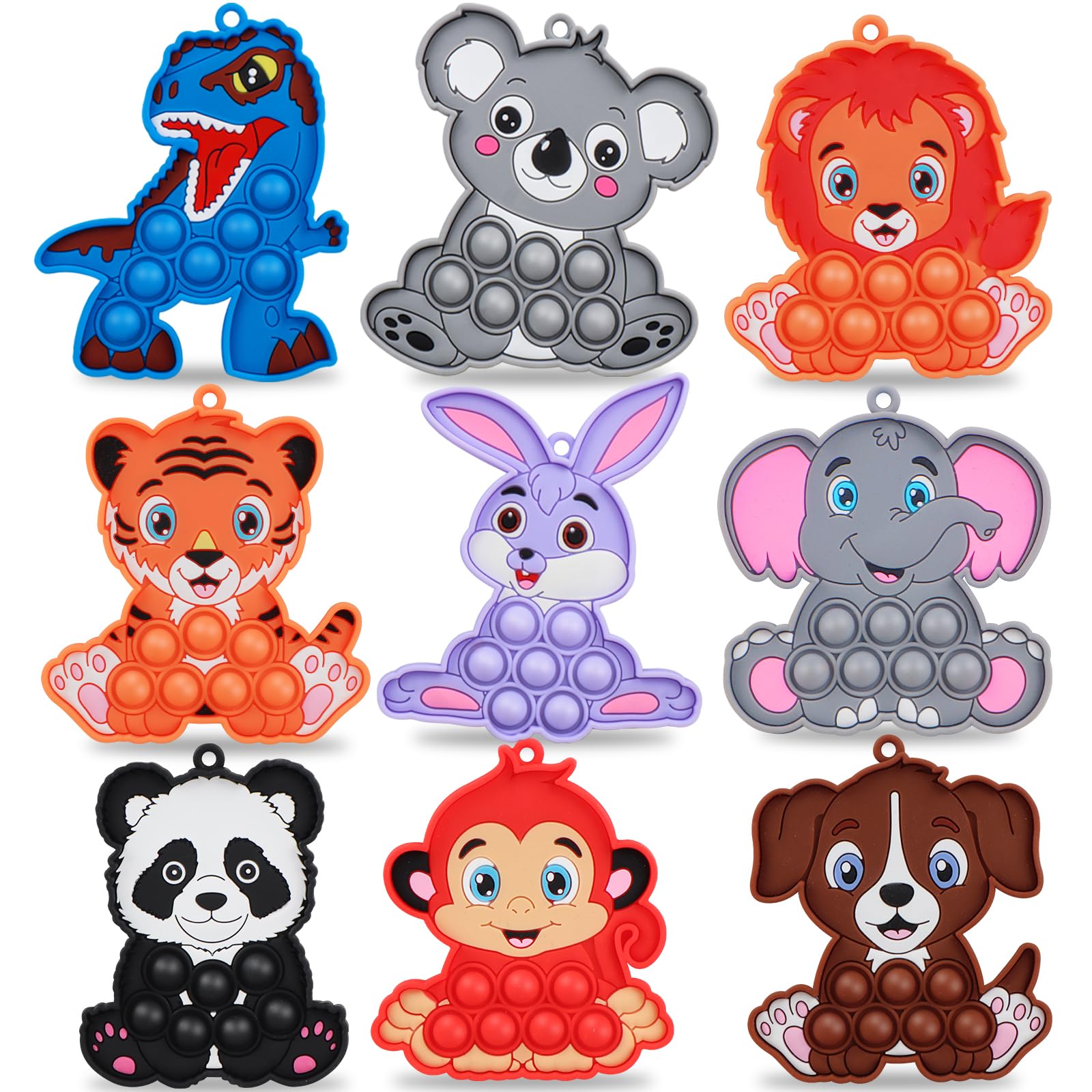 Kiss Monkey Fidget Toys, Silicone Sensory Toys for Toddlers, Party Favors for Kids, Birthday Gifts for Boys Girls, Classroom Prizes for Kids