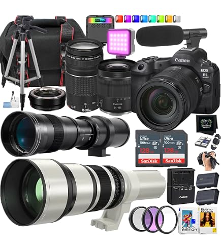Amazon.com : Canon EOS R5 Mirrorless Camera + Canon RF 24-50mm STM