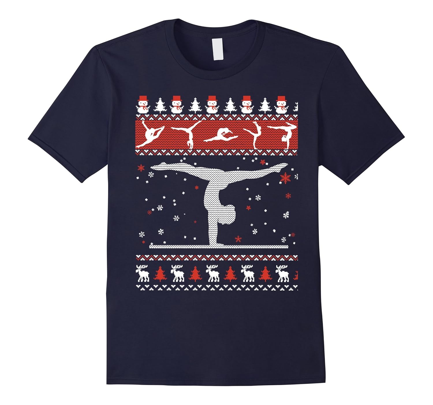 Gymnastics Ugly Christmas Shirt-Art