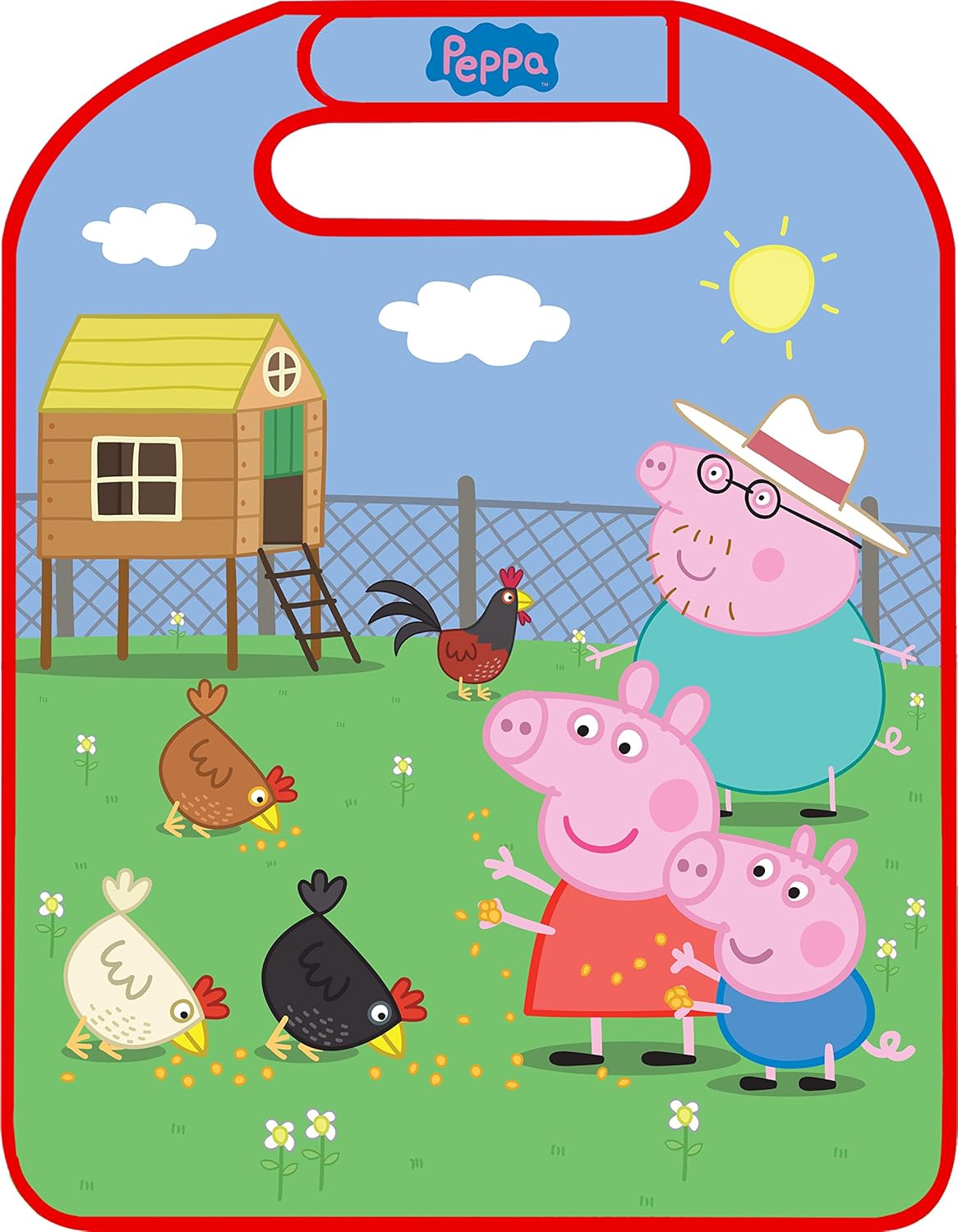 Motos, accesorios y piezas Disney Peppa Pig Back Seat Car Protector