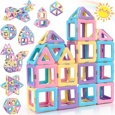 Lovchil Magnetic Building Blocks 36pcs STEM Montessori Toys for Kids