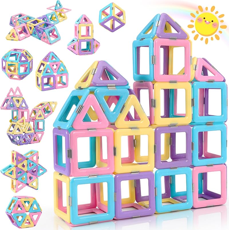 Lovchil Magnetic Building Blocks 36pcs STEM Montessori Toys for Kids