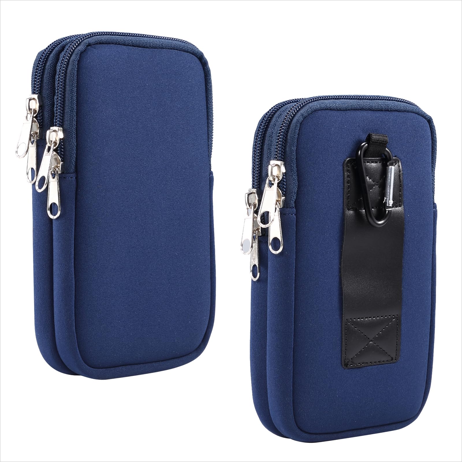 Cell Phone Belt Clip Holster Men, Cell Phone Belt Holster Waist Pouch, 6.9" Vertical Outdoor Travel Smartphone Waist Pack Pouch Pocket with Belt Loop Small Crossbody Phone Purse Shoulder Messenger Bag