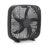 Amazon Basics 3 Speed Box Fan, Indoor Electric Fan