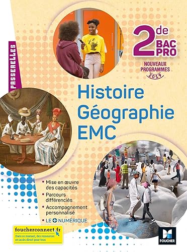 Download Passerelles - Histoire-Géographie-EMC 2de Bac Pro - Éd. 2019 - Manuel élève PDF