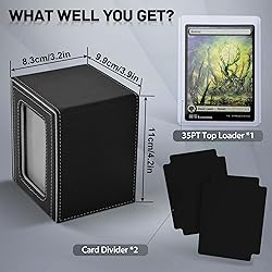 ZLCA MTG Deck Box with Commander Window