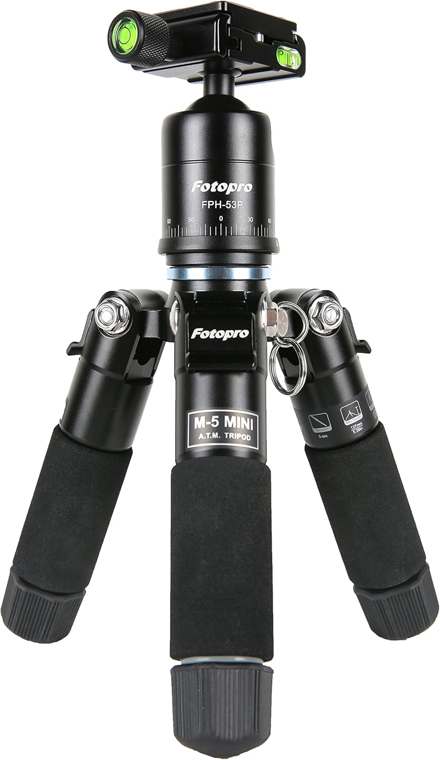 Fotopro Mini Tripod Ultra Compact, 18.5 Inch Aluminum