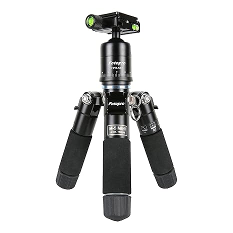 Fotopro Cámara Trípode, Mini Trípode Completo con Rótula de Bola ...
