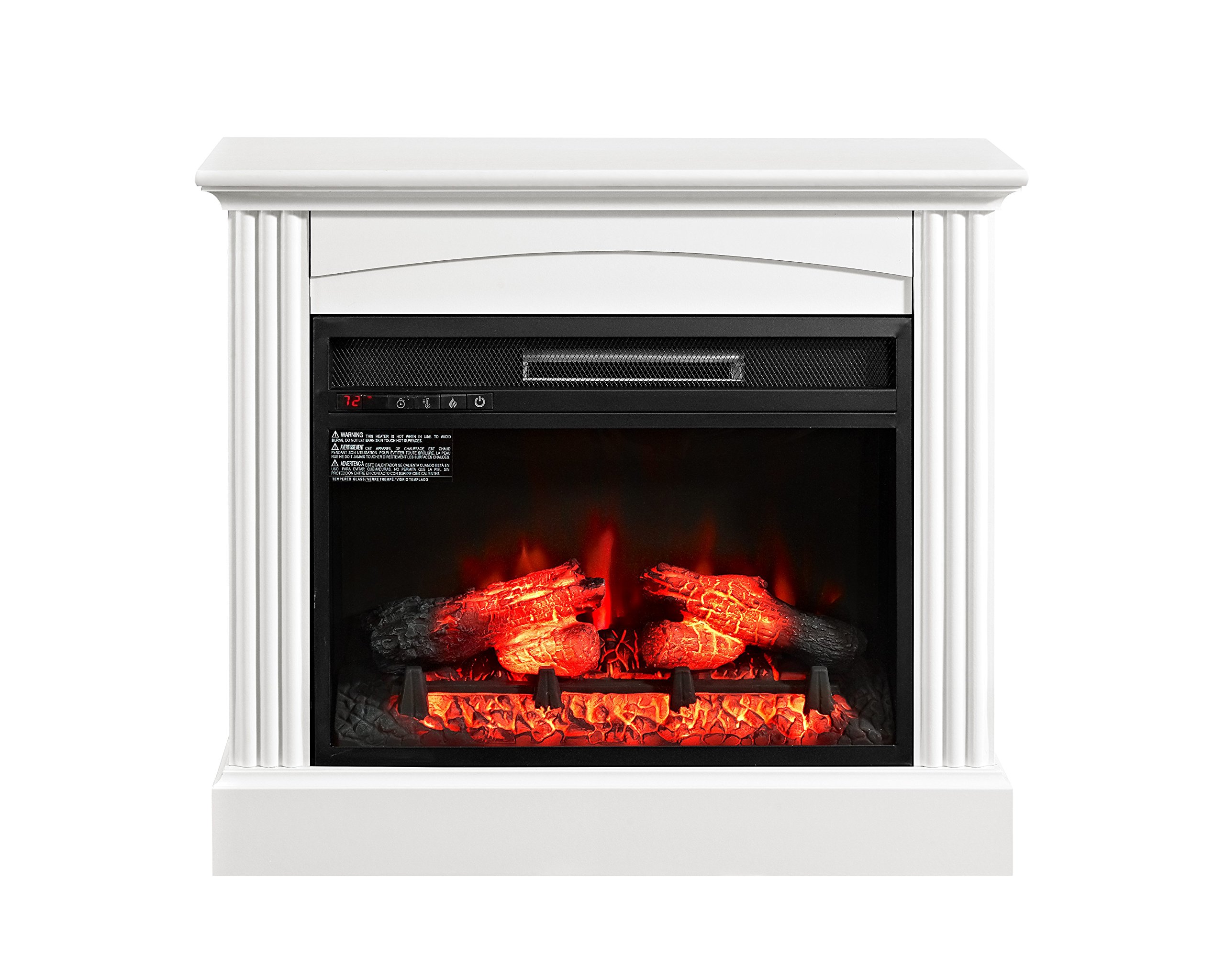 Whalen Furniture Fully Assembled Chesapeake 32" Mantel Electric