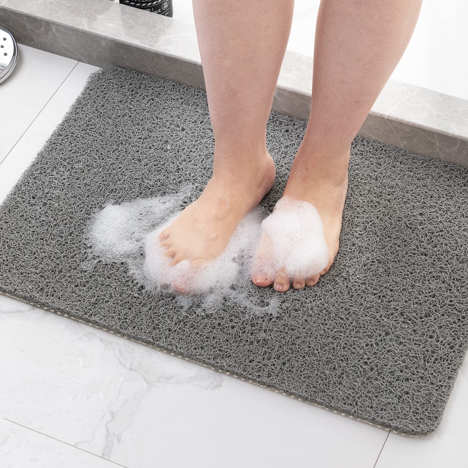 Photo 1 of Non Slip Bathtub Mat,Anti Slip Shower Mat,Fast Drying Bath Tub Mats,Foot Scrubber Mat,Anti Slip Mat for Tub,Floor,Bathroom,Home,Kitchen,Hotel