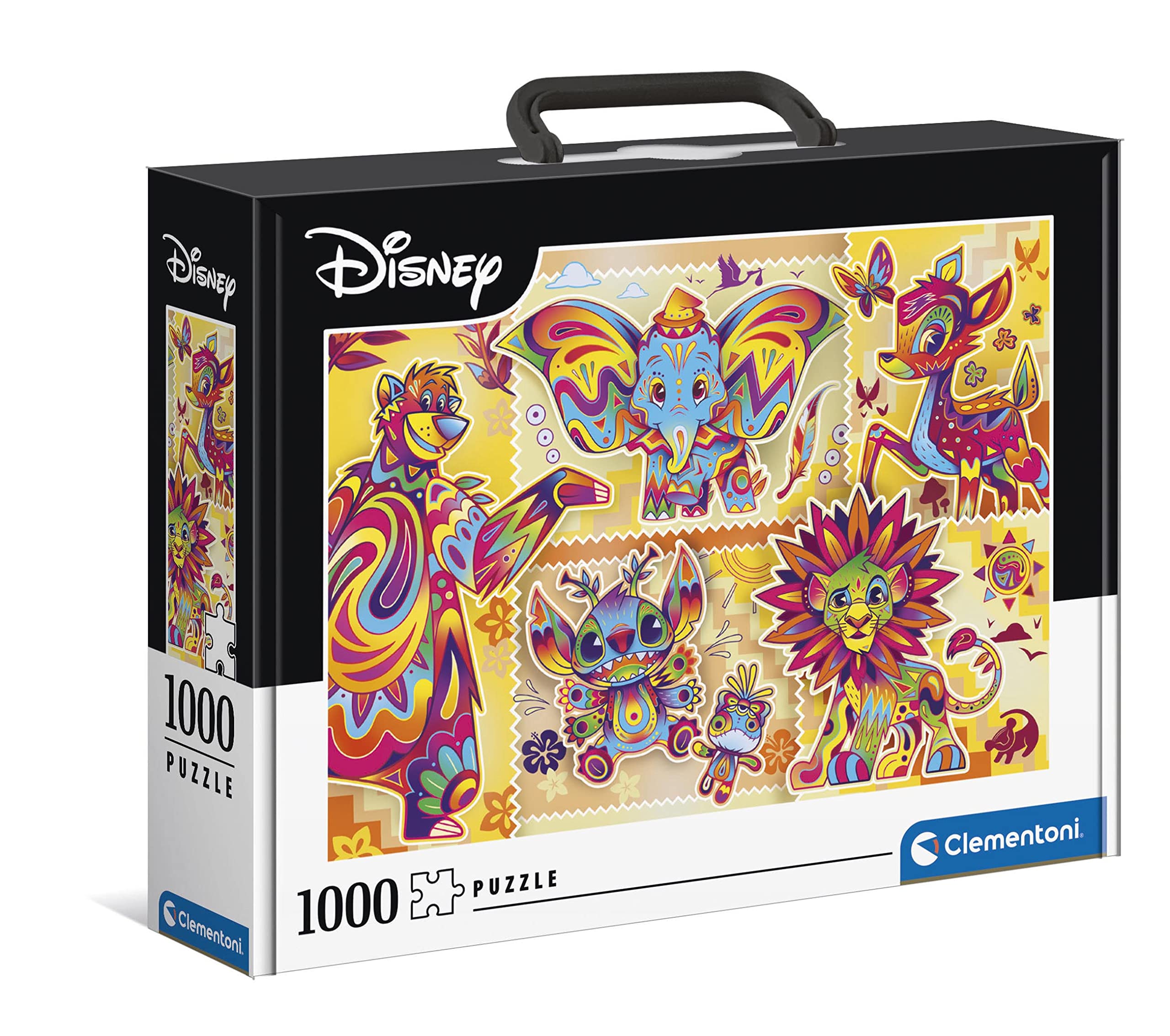 Clementoni - 39677 - Puzzle Disney Classic - Jigsaw Puzzle 1000 Pieces, Jigsaw Puzzle For Adults - Made In Italy