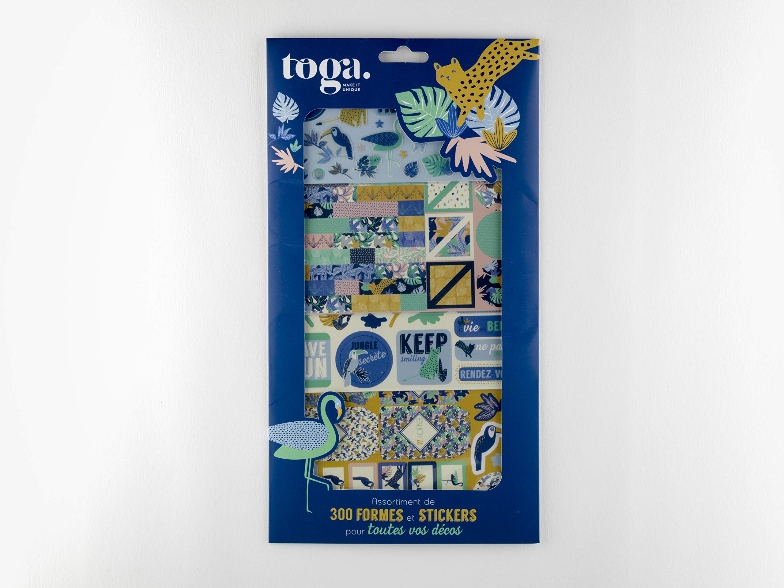 Toga Jungle Vibes Decorating Kit, Paper, Multi-Colour, 31 x 17 cm