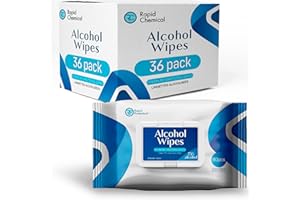 BULK Disinfectant Wipes - 75% Alcohol Wipes, 36 x 80 pack (2,880 Wipes)