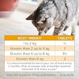 Beaphar WORMclear Tablets for Cats 4 Pack Kills Round & Tapeworms view 7