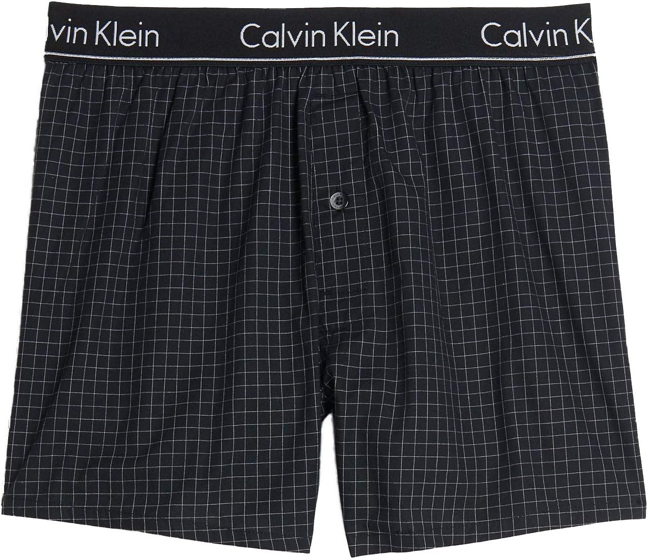 Calvin Klein Men's Boxer Matrix-Knit Slim Fit Boxer