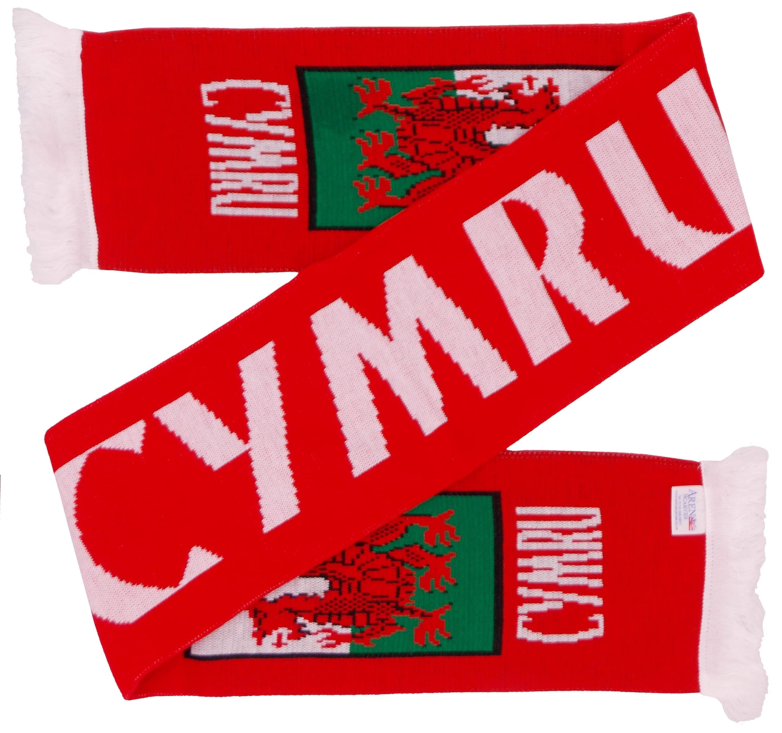 Arena Scarves Cymru Wales Football Supporters Scarf