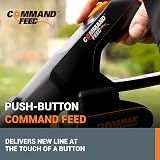 WORX WG163E 18V 20V MAX Cordless Grass Trimmer 2 Batteries 30cm Core view 4