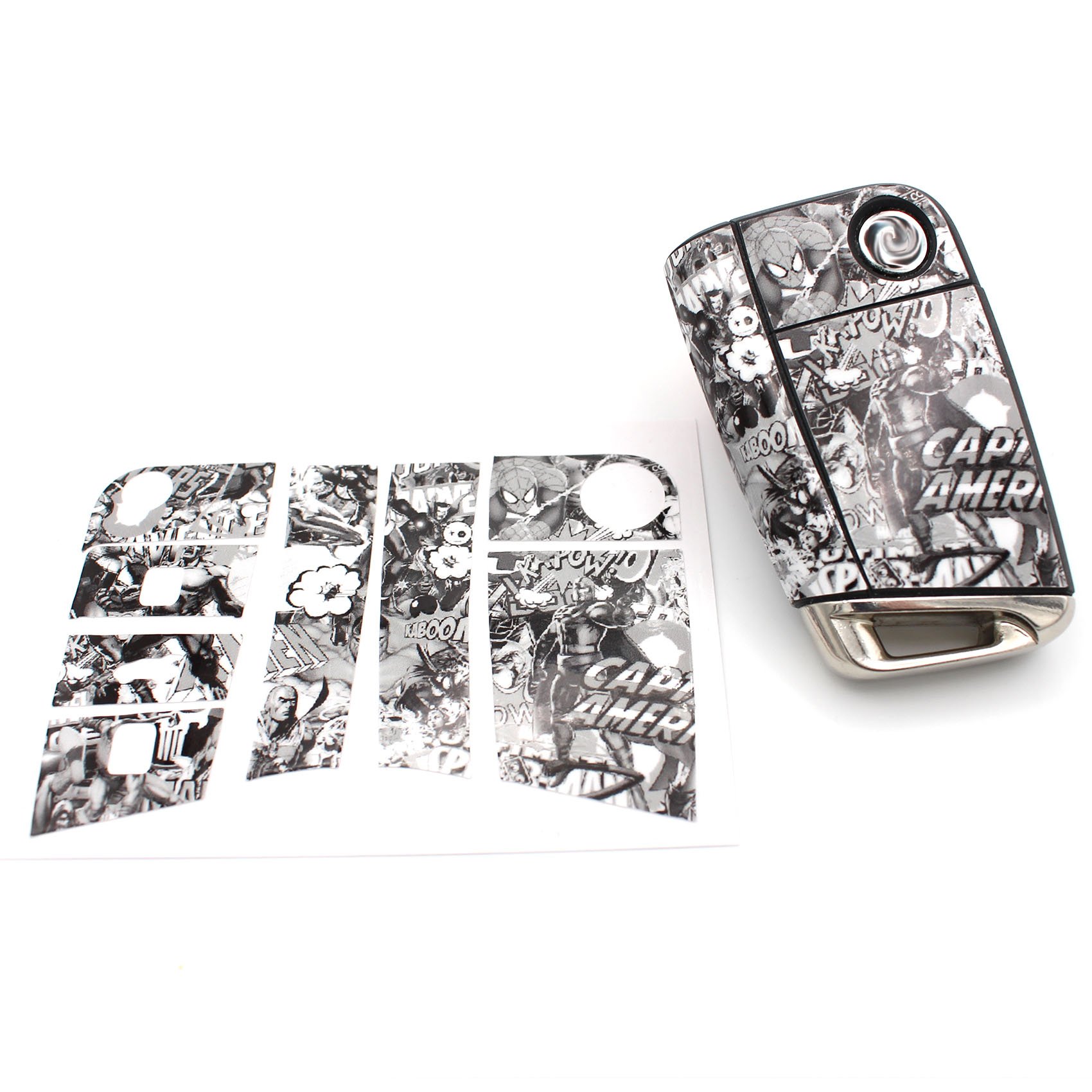 Finest-Folia VB key cover for 3 button car key