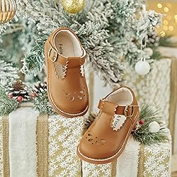 Felix & Flora Toddler Little Girl Oxford Brown Mary
