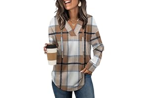 Sampeel Hoodies for Women Trendy Fall Fashion 2025 V Neck Oversized Sweatshirt Plus Size Tops Clothes