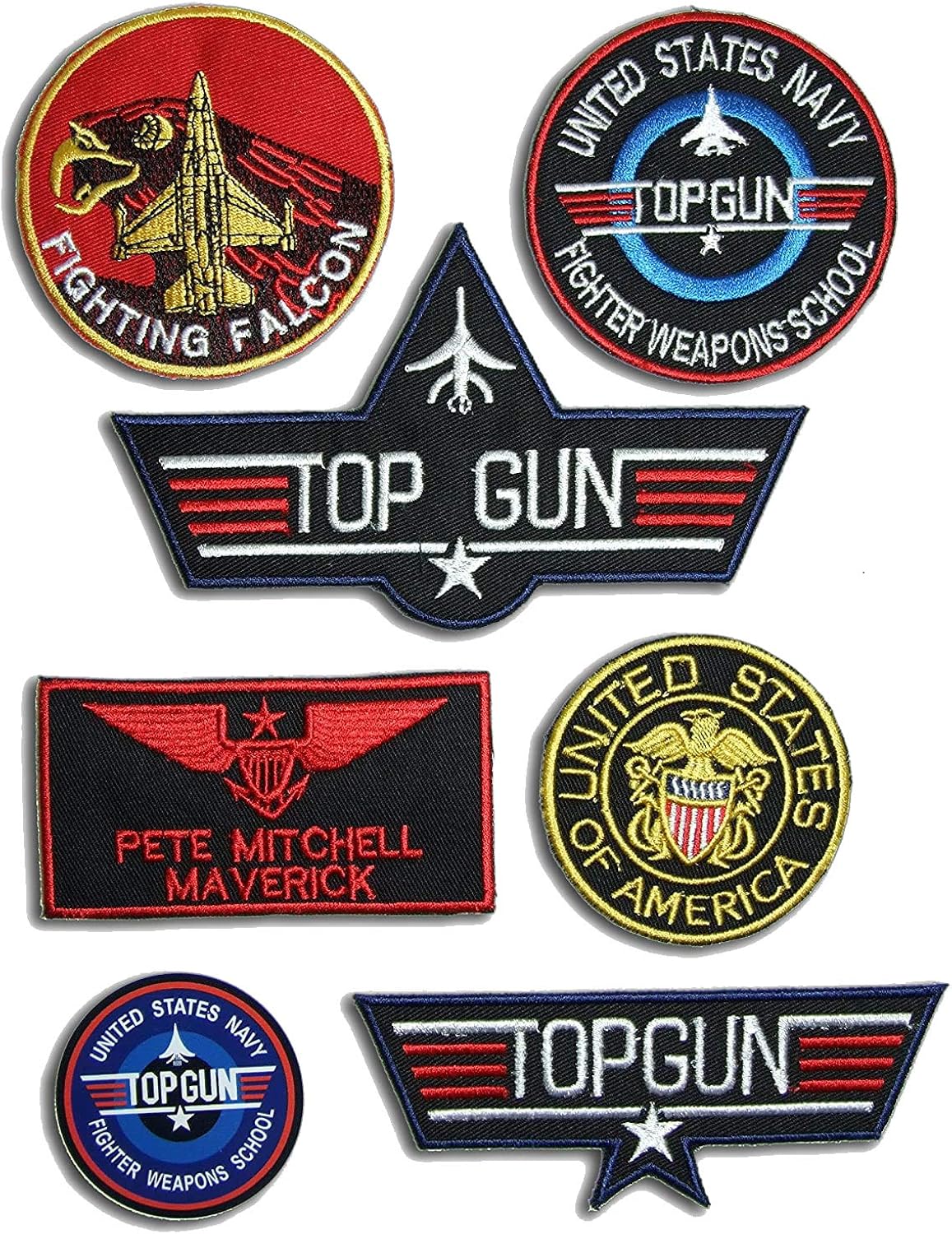 Maverick Top Gun Patches