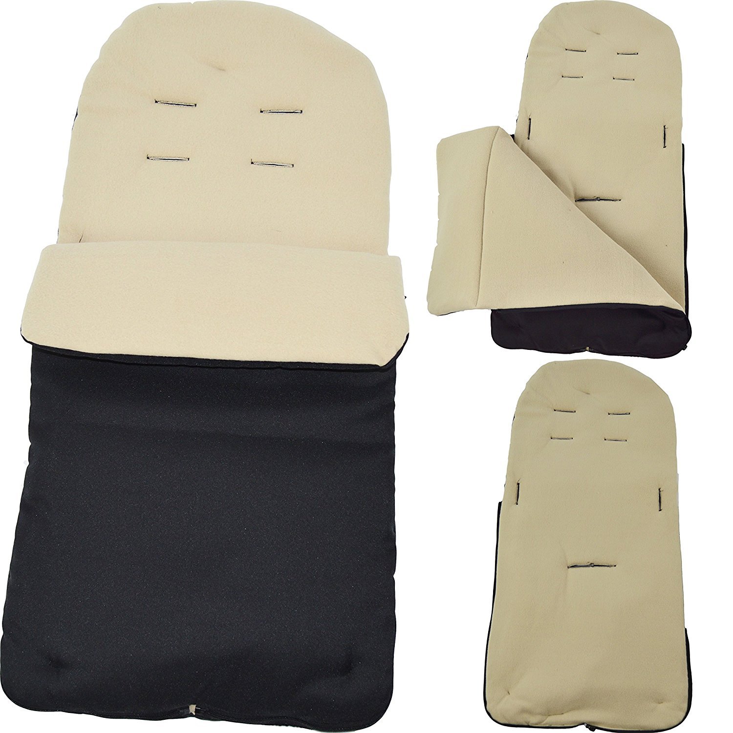 Footmuff/Cosy Toes Compatible with Maclaren Techno XT/Quest/XLR/Volo Sand