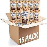 Famous Amos 2 oz., Pack of 15, Individual Bags of Famous Amos Chocolate Chip Cookies - Bulk Cookies Snacks