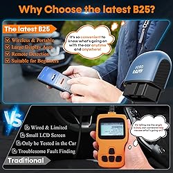 AMTIFO Bluetooth OBD2 Scanner Wireless