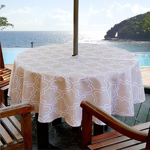 Amazon Com Colorbird Elegant Moroccan Outdoor Tablecloth